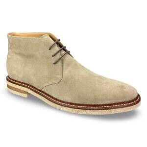 NEW PETER HUBER men's memphis chukka boot in noisette